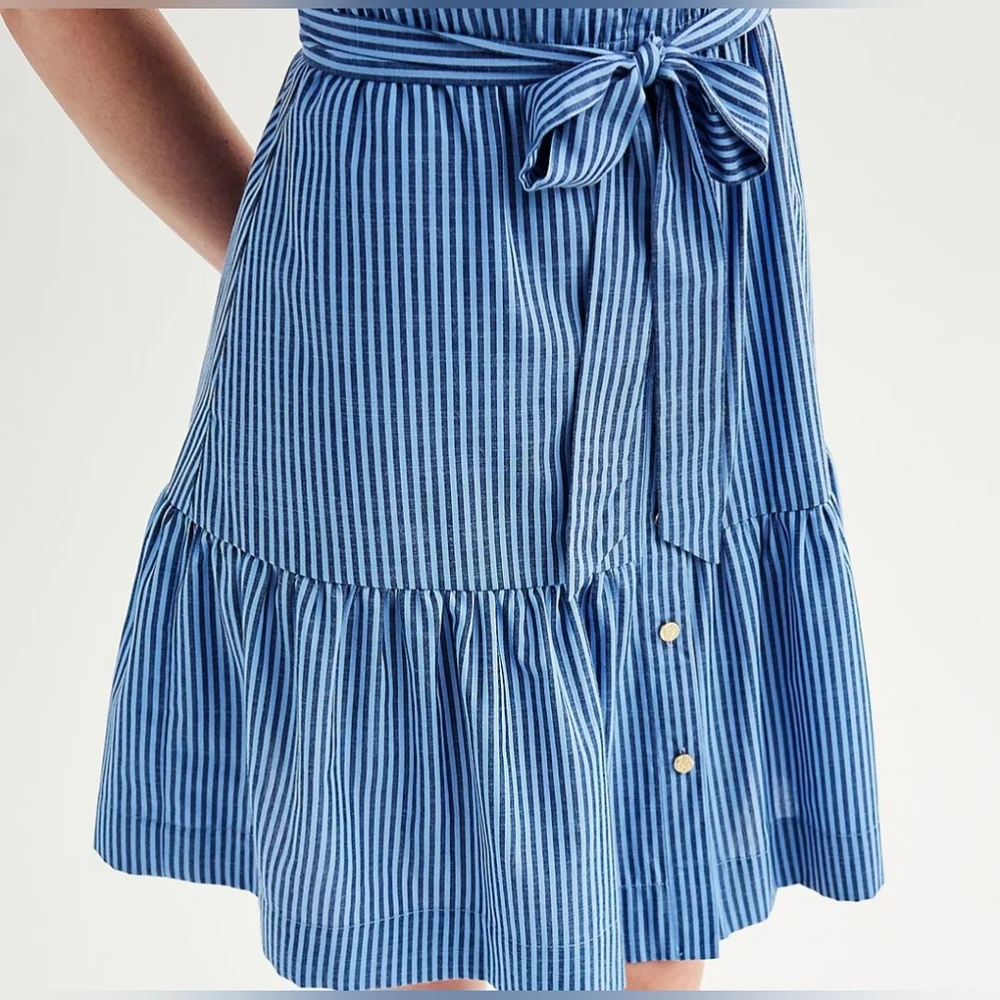 Draper James Blue Striped Dress - Size Small NWT - Picture 4 of 6